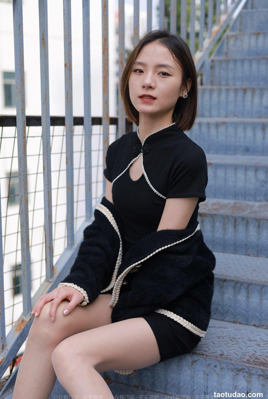 [IESS异思趣向] 2022.01.30 丝享家994：小六《黑色旗袍肉色丝》[97P／170MB]