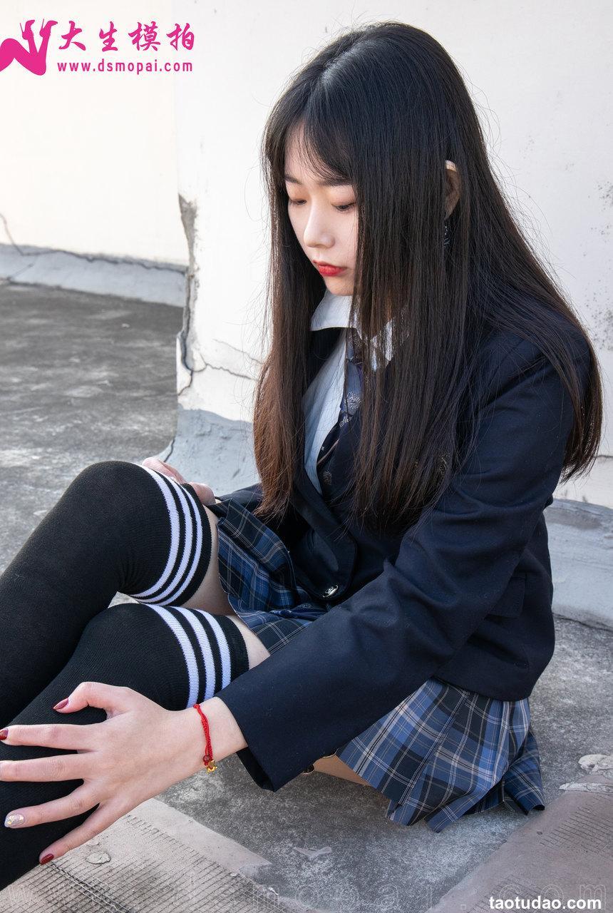 大生模拍 NO.264 丹丹 可爱学院风少女[55P／666MB]