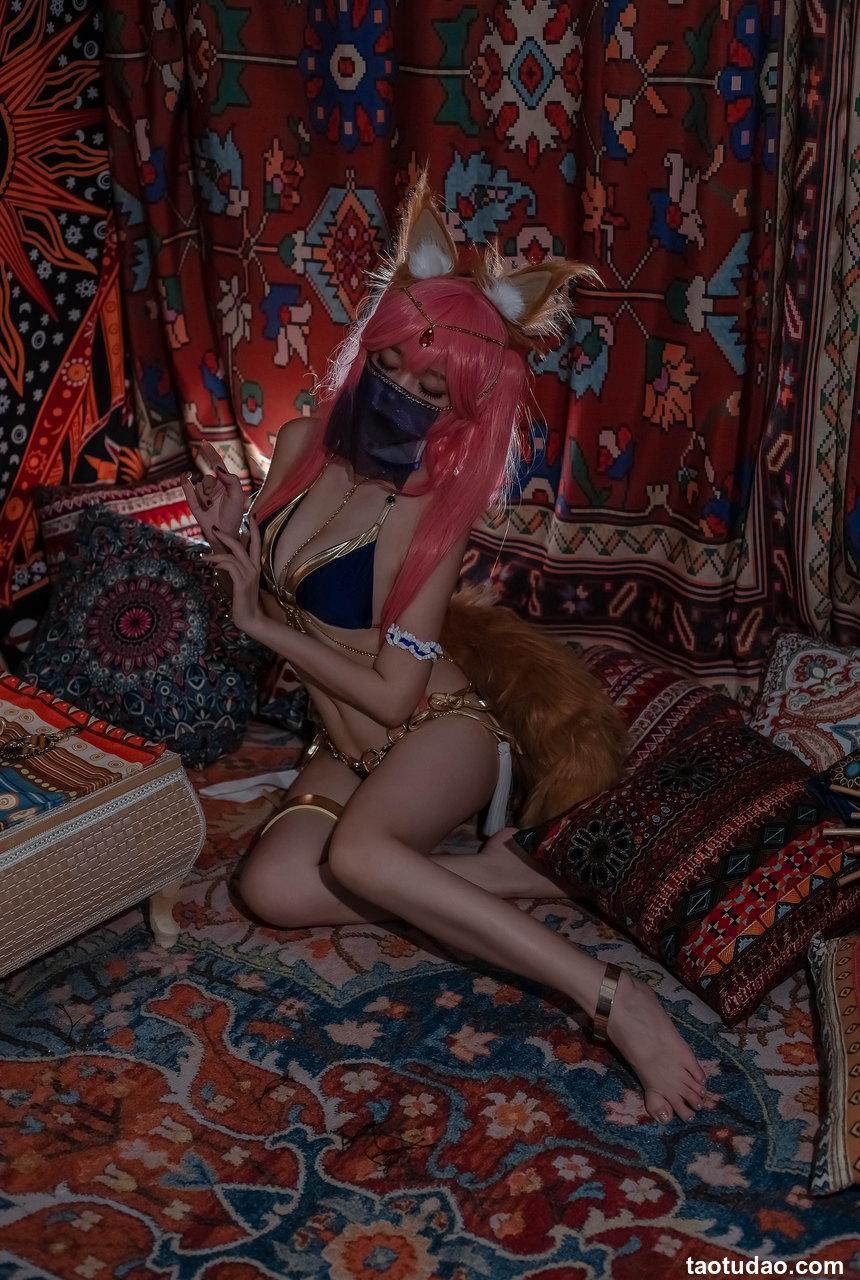 二佐Nisa — 玉藻前 舞娘 [22P-265M]