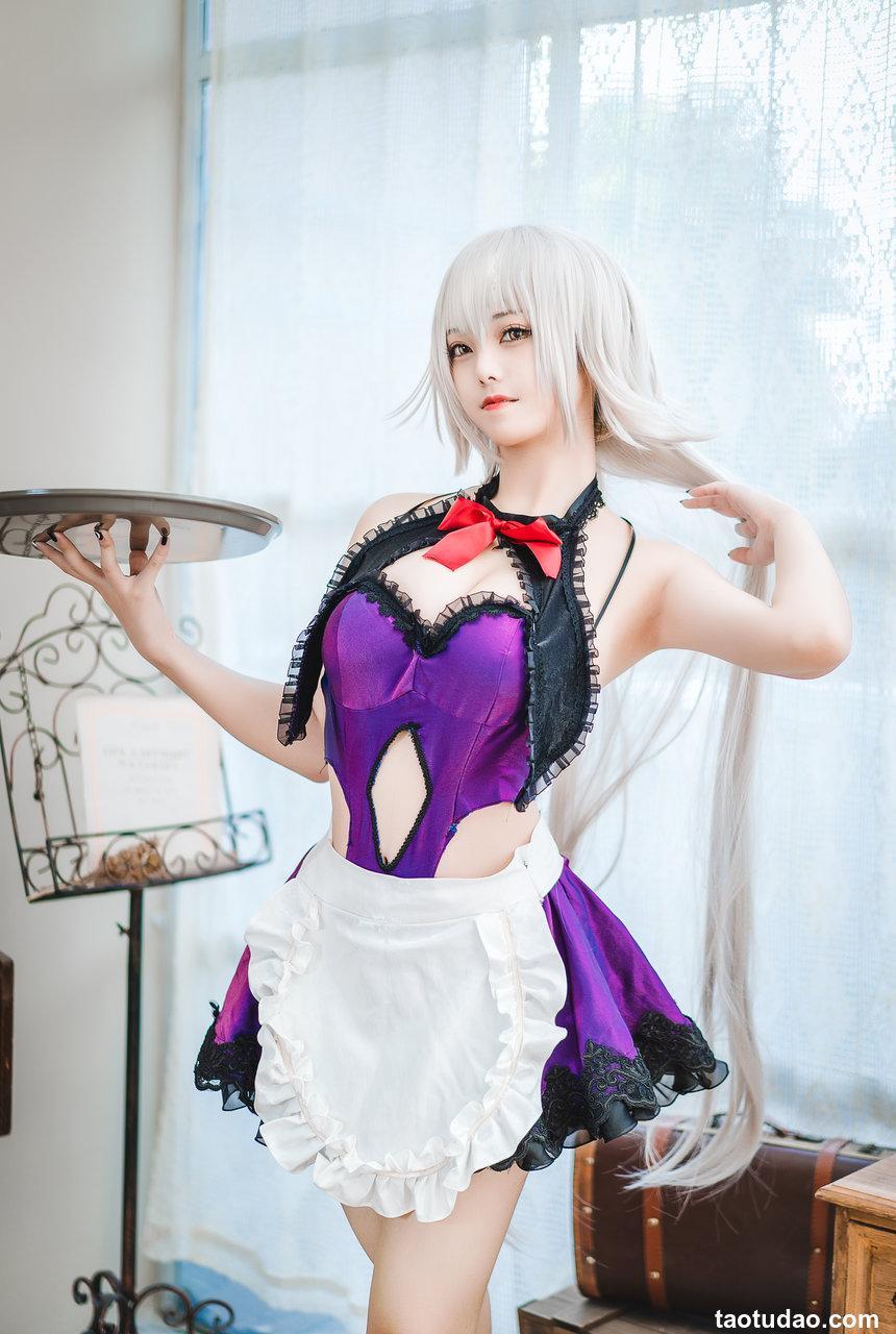 蜜汁猫裘 NO.041 贞德女仆 [40P-438MB]