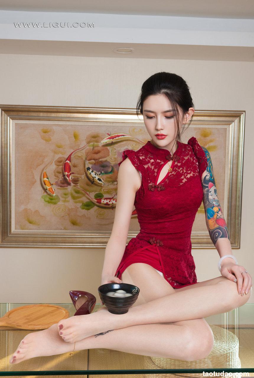 [Ligui丽柜] 2022.02.14 《丝滑汤圆》甜甜 [80+1P-91M]