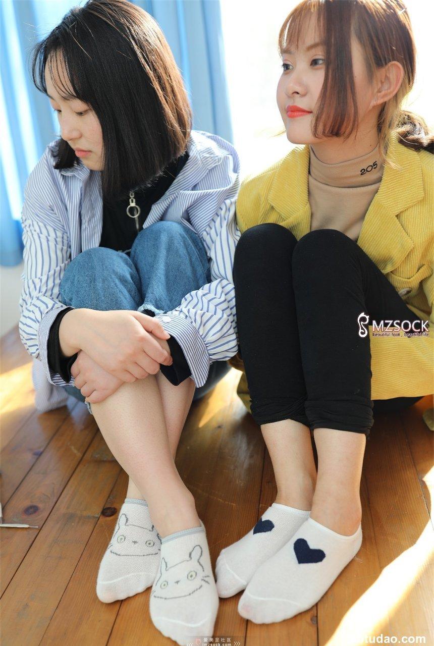 [MZSOCK]爱美足 NO.003 肖弧&佳妹[132P／311MB]