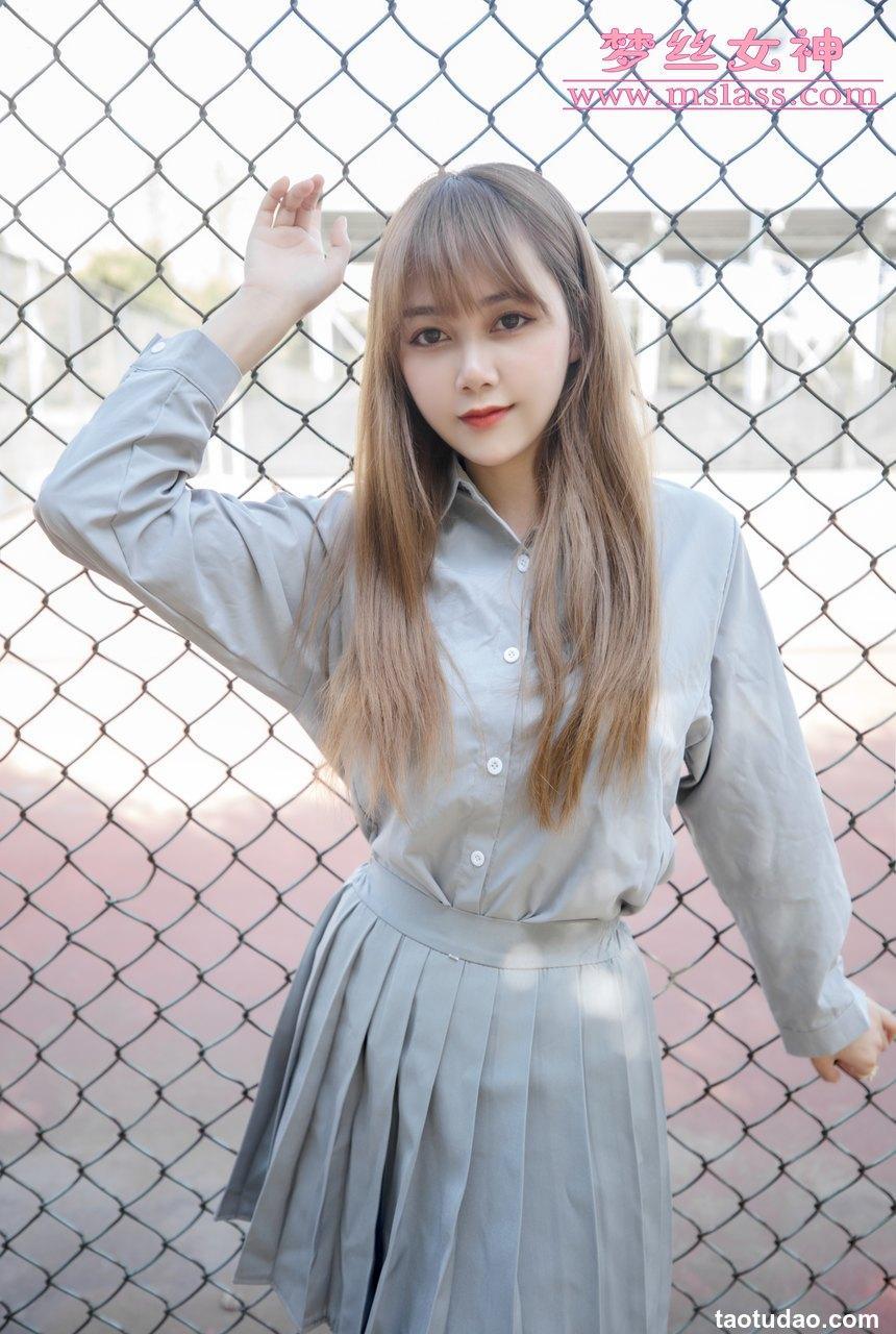 [MSLASS梦丝女神] 2019.05.09 张莹《青学女神》[65P-330MB]