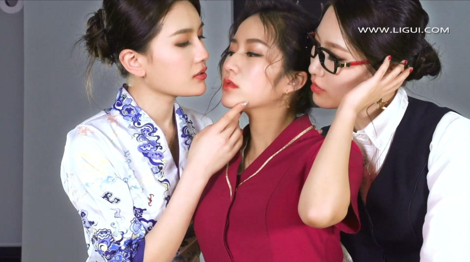 [Ligui丽柜]HD视频 2022.05.03 双生花-三生三丝 上 阳阳&安娜&汐汐[1V／443MB]