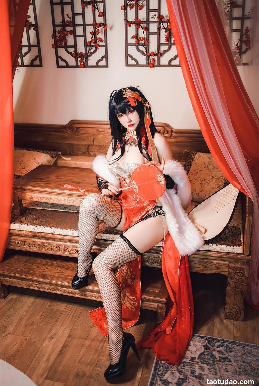 coser衣衣 - NO.11 碧蓝航线 大凤旗袍 [34P-110MB]