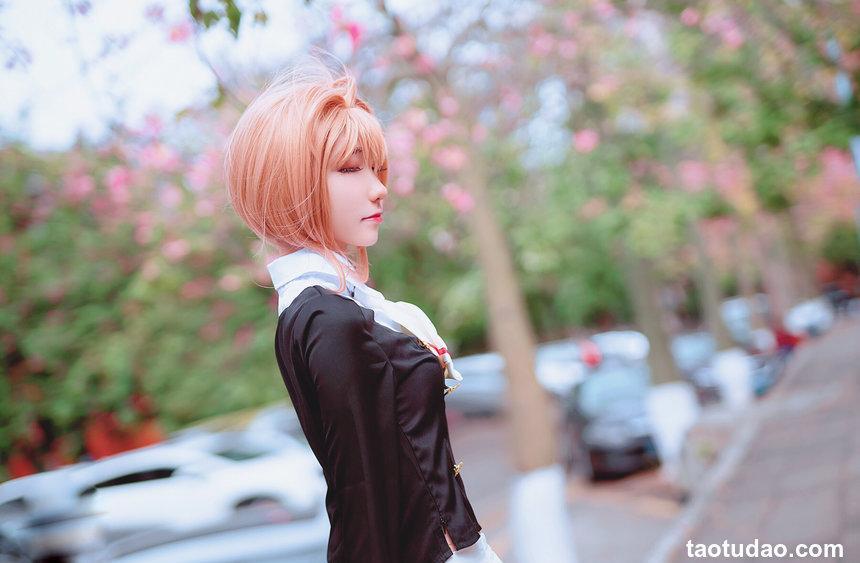 南桃Momoko NO.15 木之本樱制服 [9P-13MB]