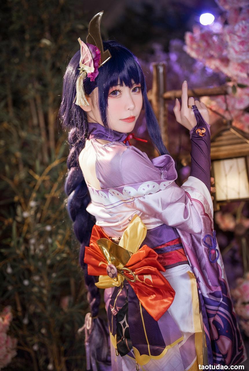 樱岛嗷 - NO.03 雷电将军 [25P-400MB]