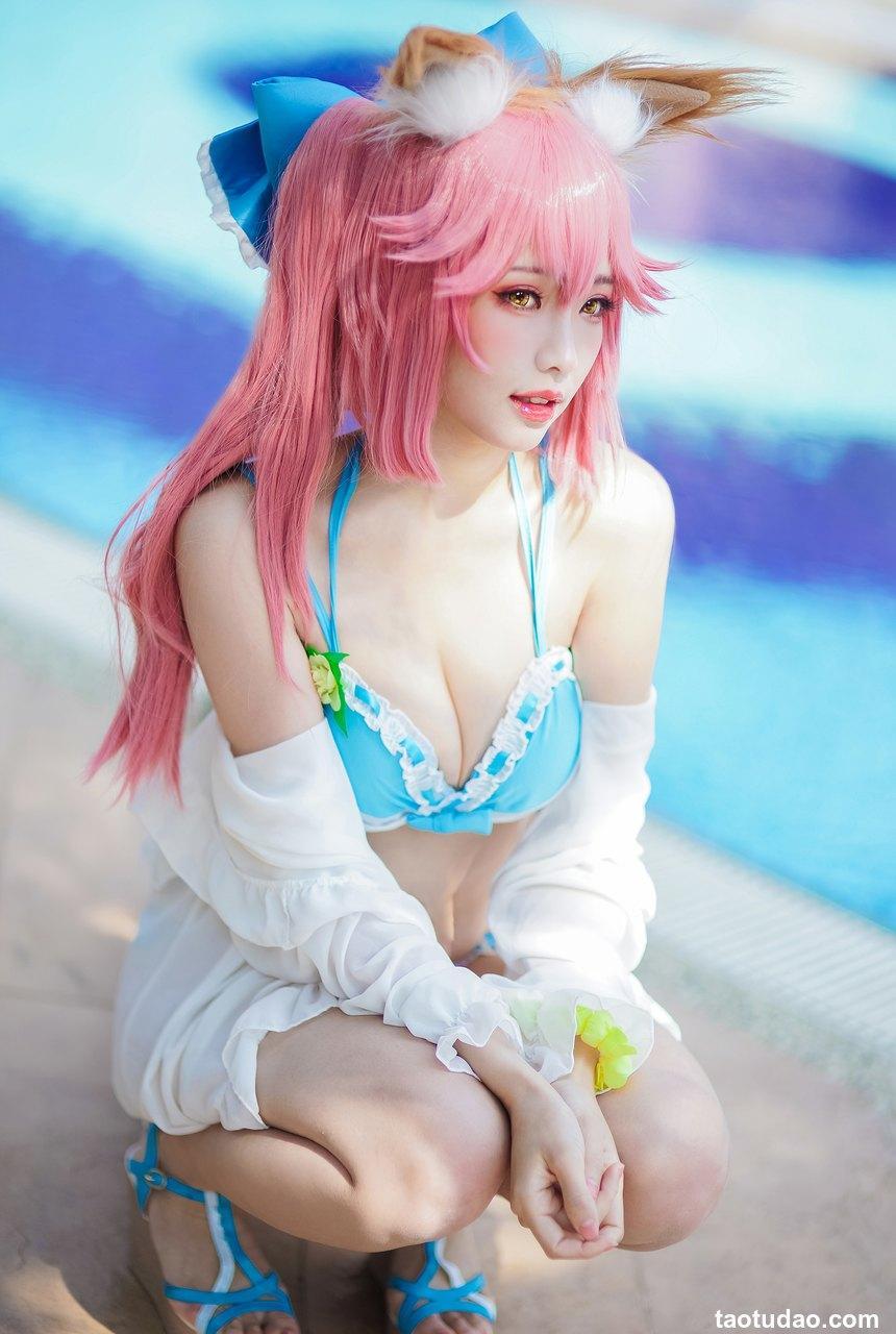 Ely_eee(ElyEE子) NO.080 — 玉藻前泳池[39P／205MB]