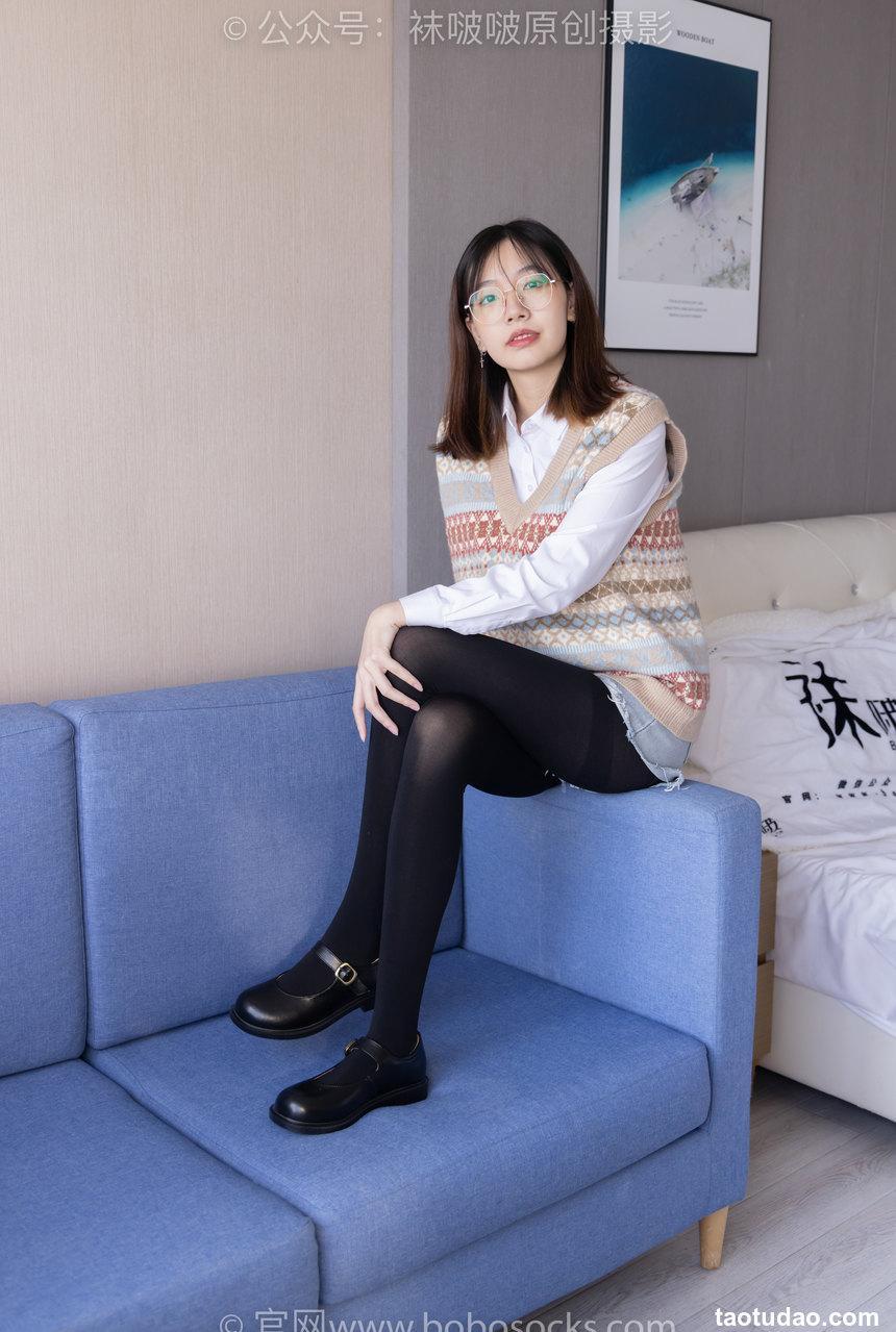 [BoBoSocks袜啵啵]NO.169 小甜豆-黑皮鞋、厚黑丝、厚肉丝[145P+1V／6.16GB]