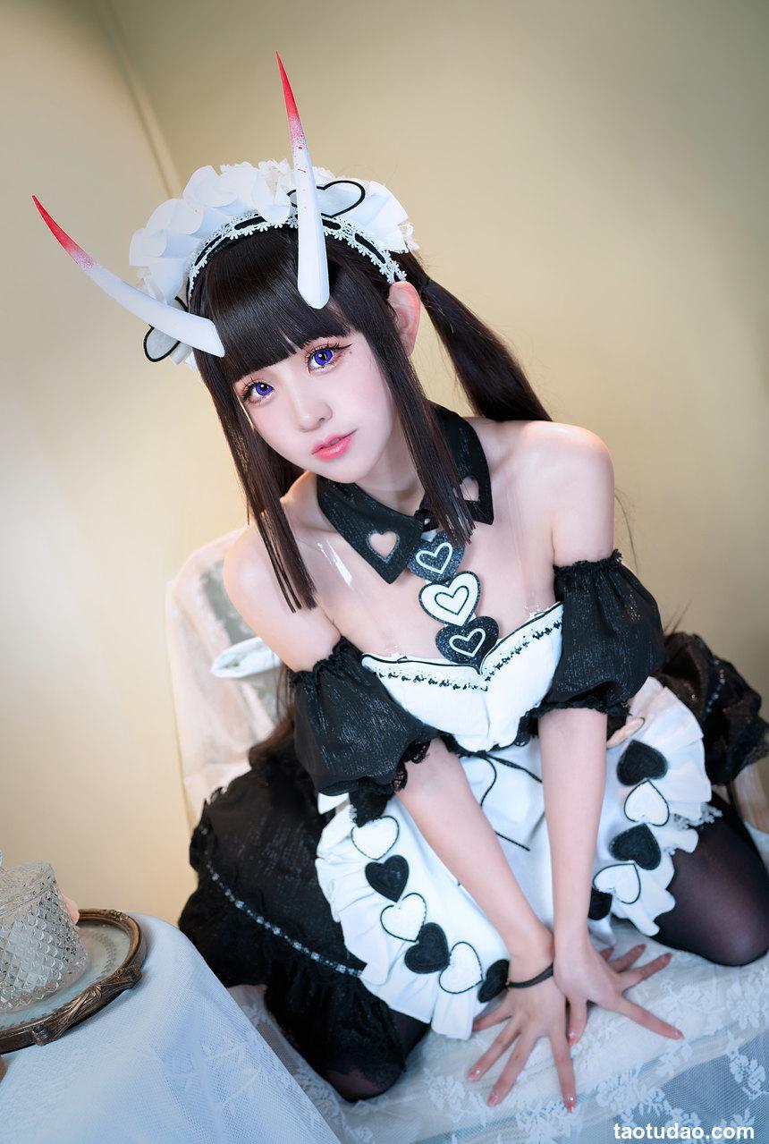 miko酱ww - NO.06 碧蓝航线 能代女仆 [36P-90MB]