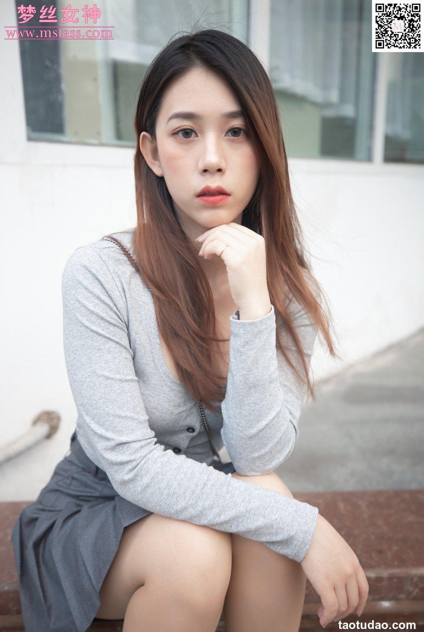 [MSLASS梦丝女神] 2019.10.14 夏素《妙龄少女》[70P-440MB]