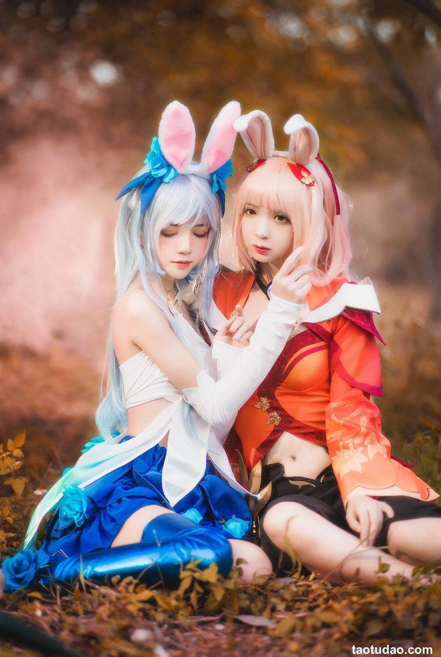 桜桃喵 - &疯喵ss 双人公孙离 [16P-334MB]