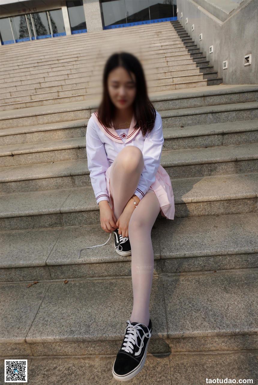 妖精视觉 NO.106 苏苏 初冬的学院白丝袜[65P／61.9MB]