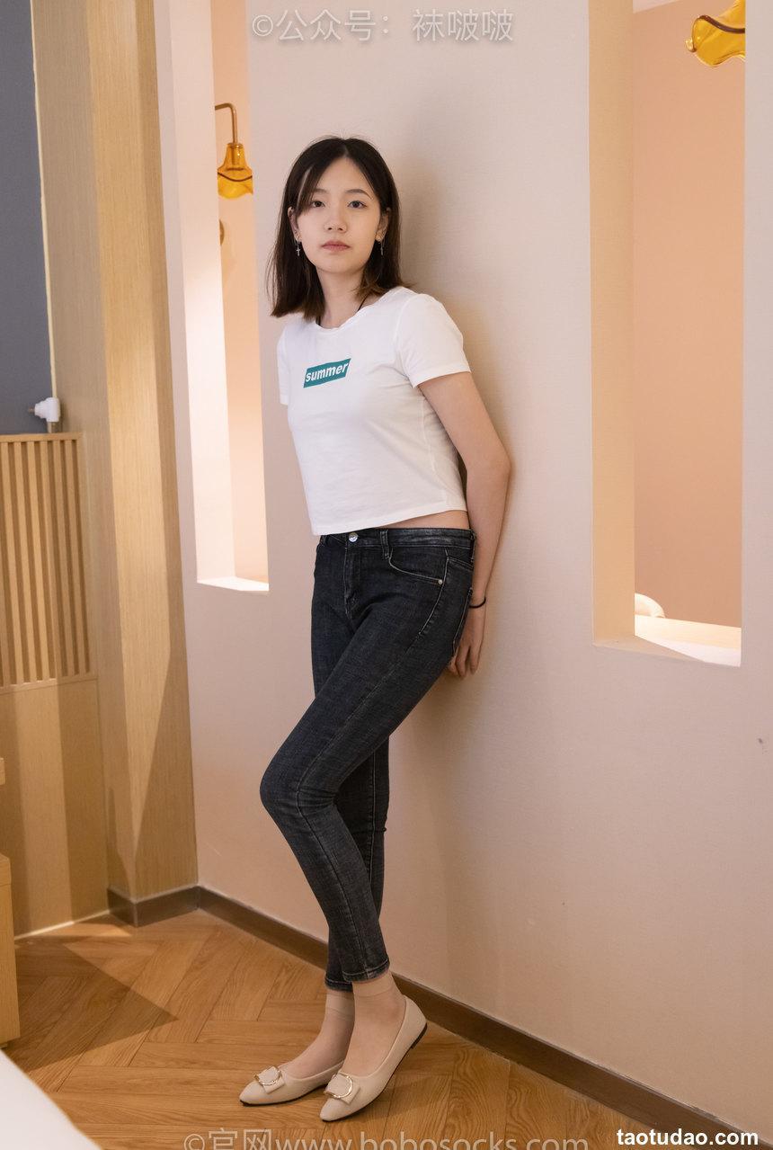 [BoBoSocks袜啵啵]NO.063 小甜豆-平底鞋、短肉丝[155P+1V／8.56GB]