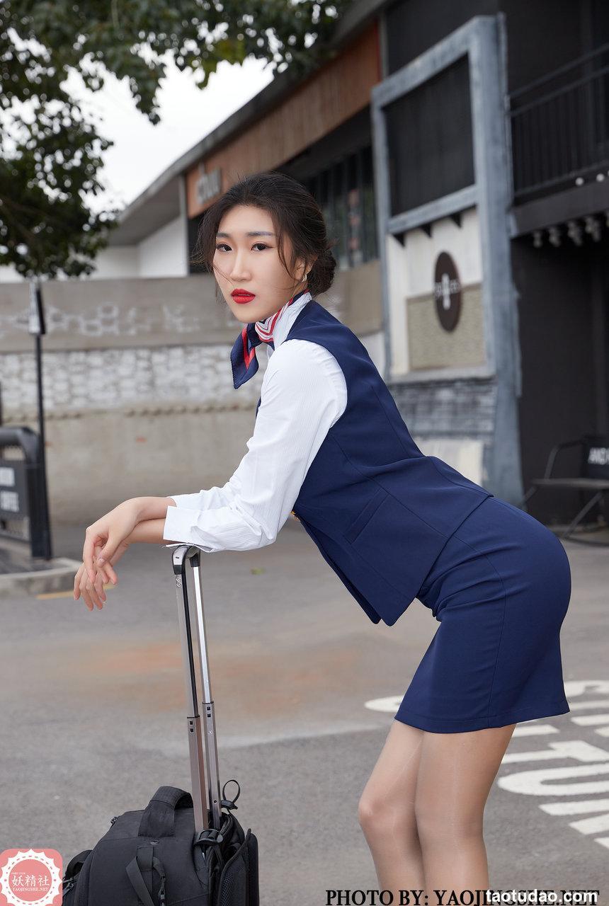 [妖精社] 2020.12.20 T2045 《苏伟-空姐的一天》 [44P/261M]