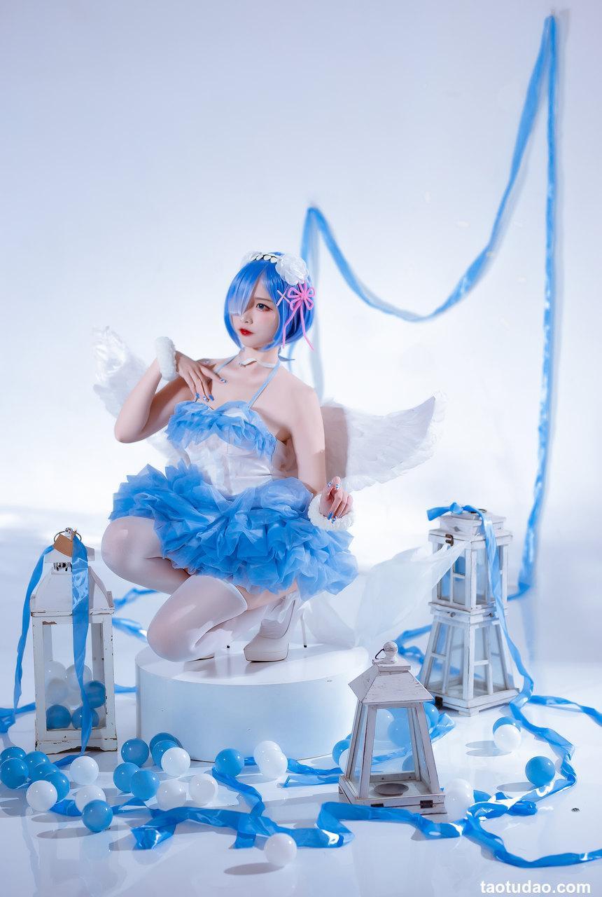 二佐Nisa — 蕾姆天使 [15P-201M]