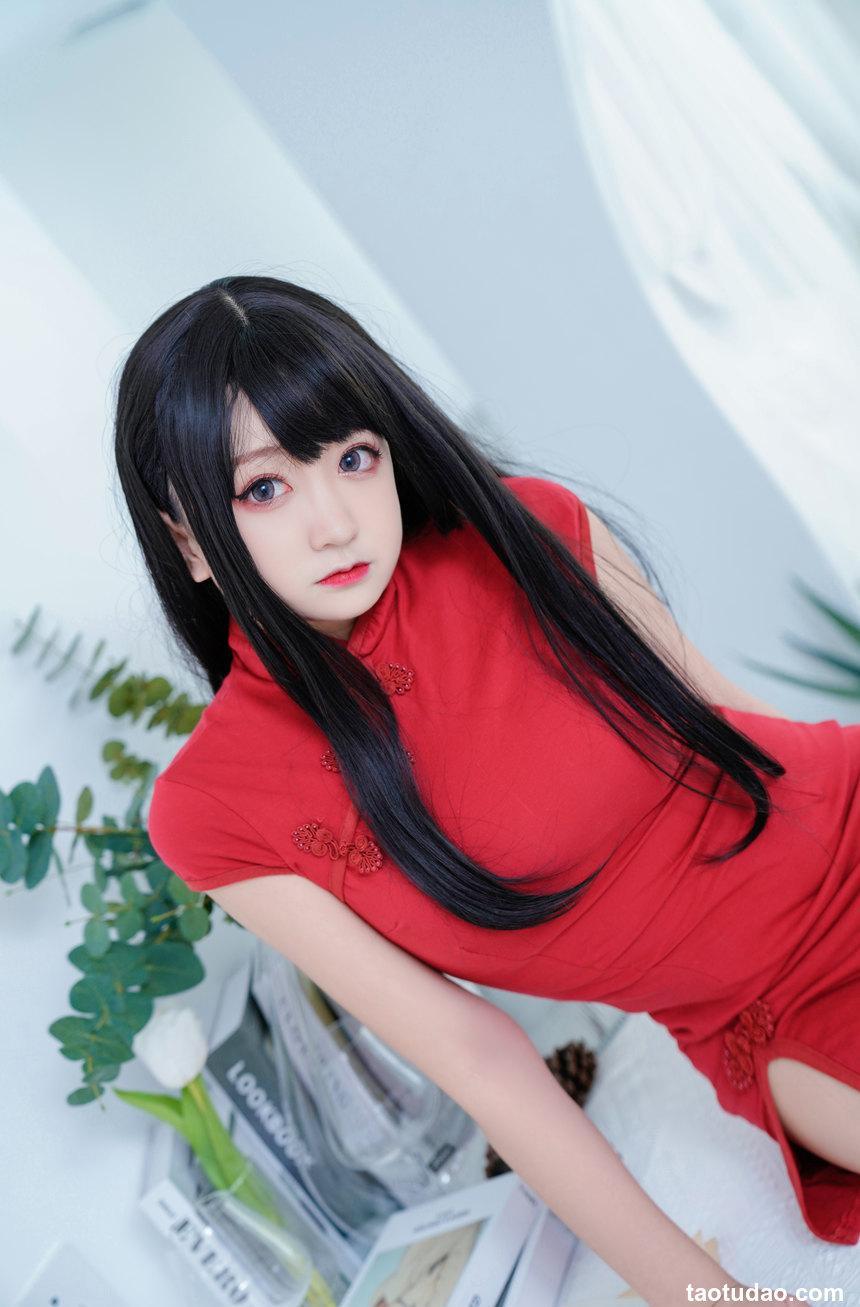 恩田直幸 - NO.19 红旗袍 [41P-584MB]