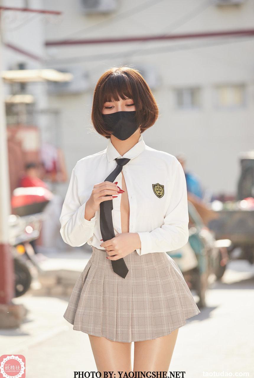 [妖精社] 2021.06.19 T2123 《唐飞飞-胡同里的学妹》 [48P-253M]