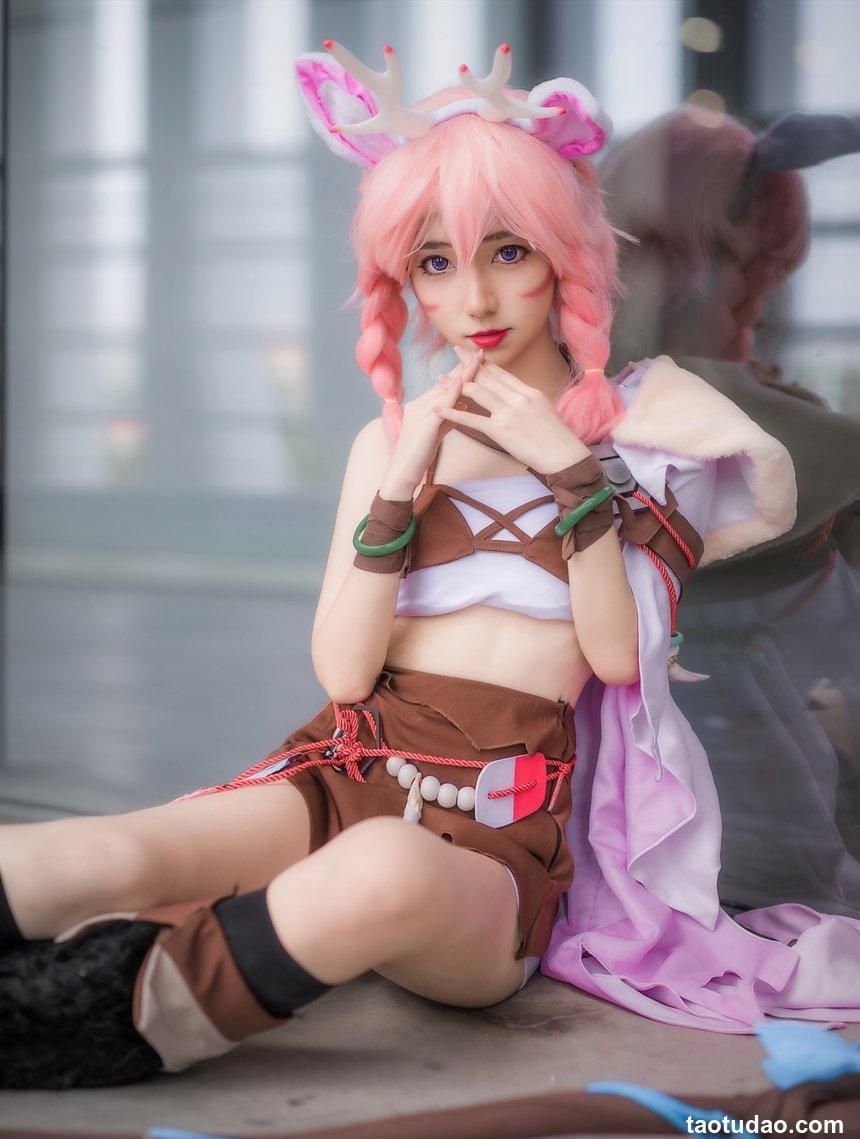 南桃Momoko NO.76 王者荣耀瑶第二部 [9P-9MB]