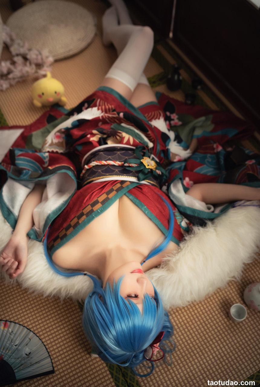 瓜希酱 NO.018 圣路易斯 月下之饮 [14P-67MB]