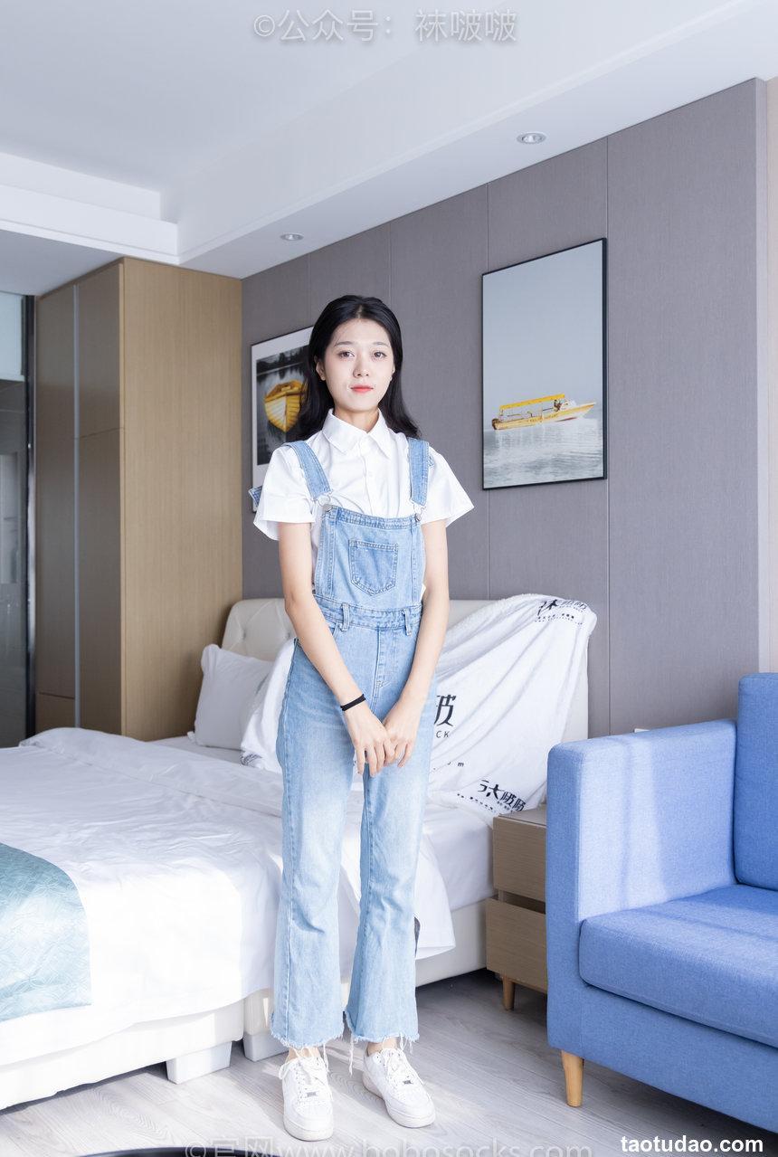 [BoBoSocks袜啵啵]NO.034 瑶瑶-空军一号板鞋、特旧厚肉丝[131P+1V／4.14GB]