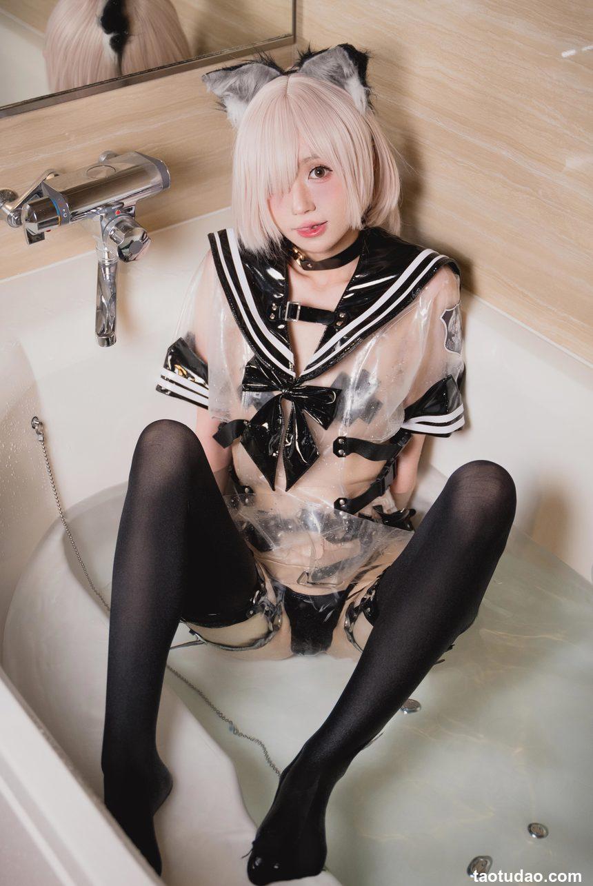 西园寺南歌 - NO.17 白色内衣&透明JK [70P-284MB]