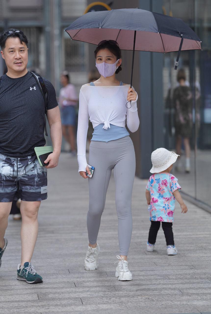 都市丽人街拍瑜伽裤【36P-469MB】