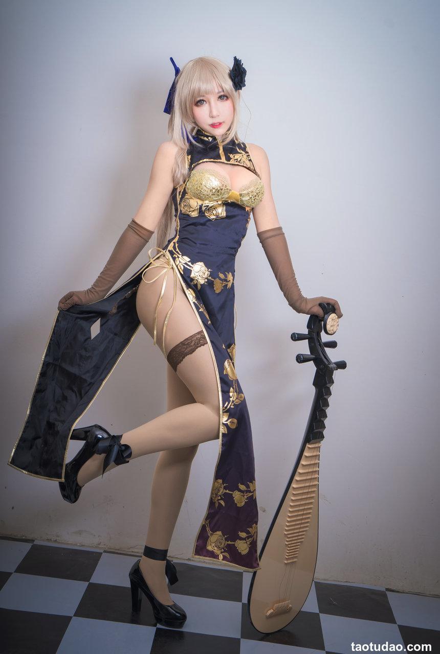 黑米粥 NO.008 – 金莲cos [18P-216M]