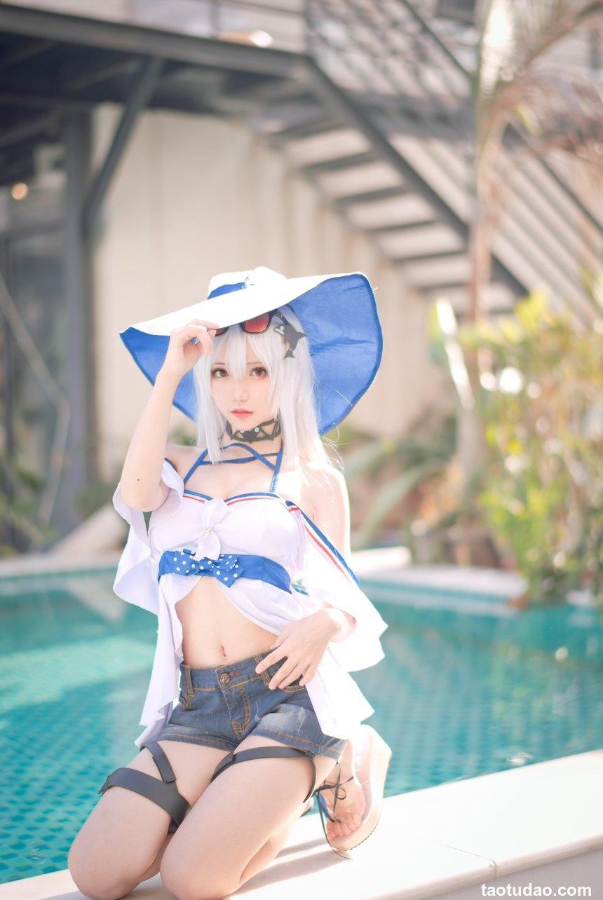 花柒Hana - NO.23 斯卡蒂泳装 [17P-38MB]