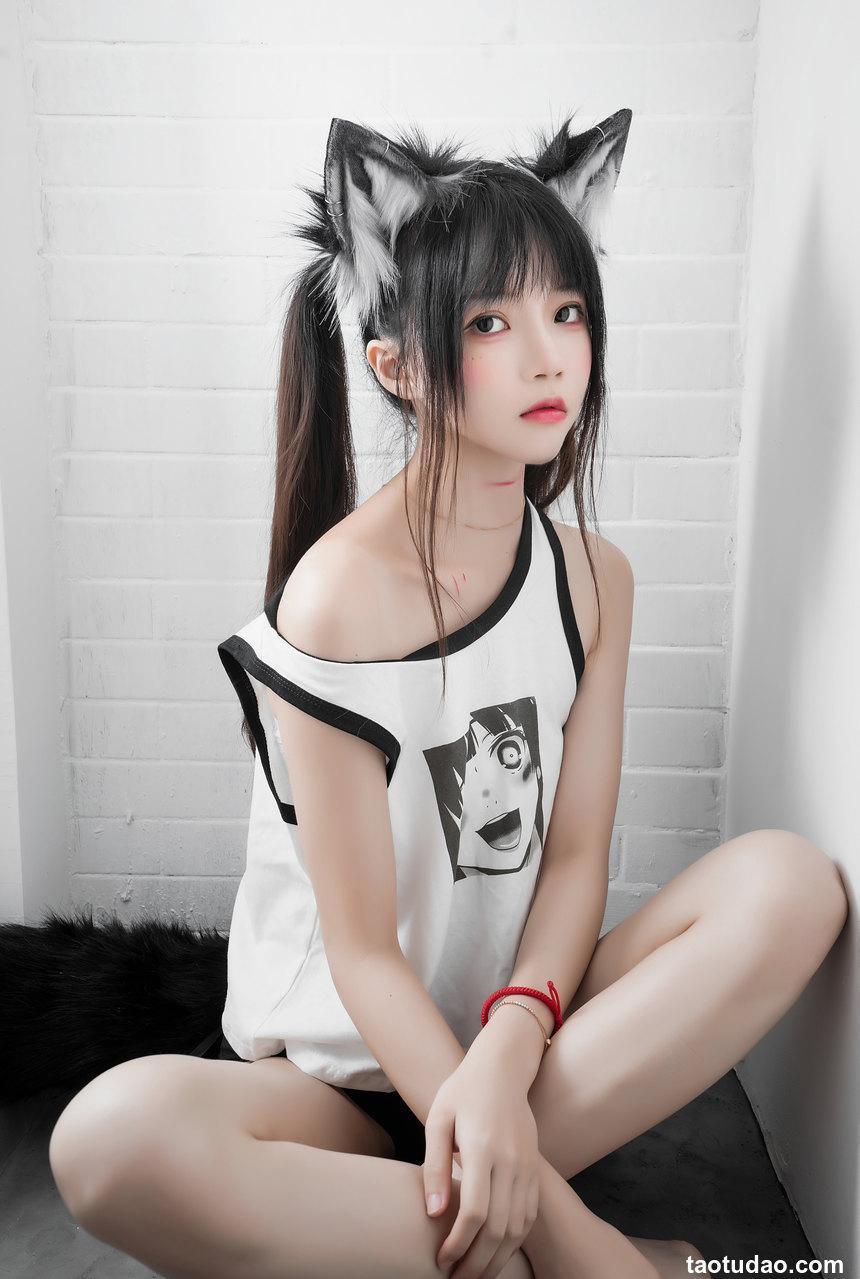 桜桃喵 - NO.124 狼崽崽 [60P-1.05GB]