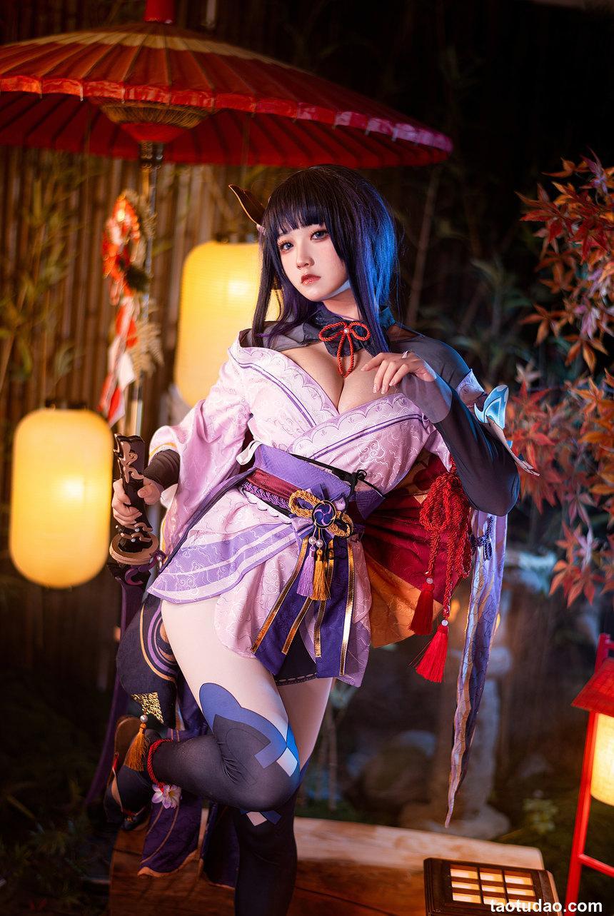 伊喵君_Nya - NO.05 《原神-鸣神双人》 双倍快乐 [57P-660MB]