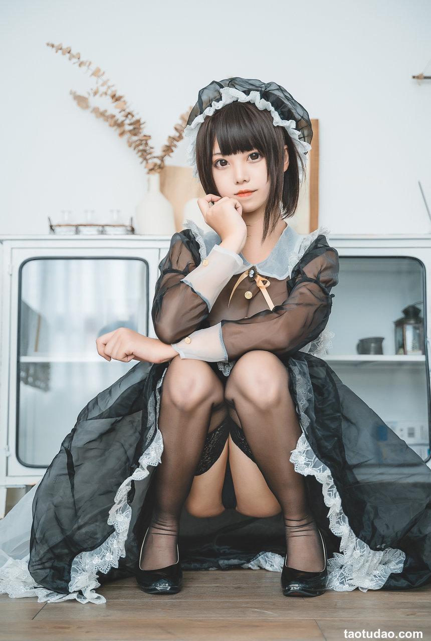 蜜汁猫裘 NO.027 透明女仆 [30P-280MB]