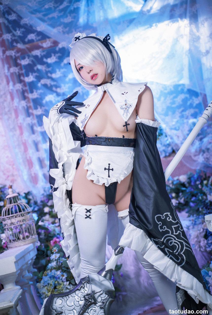 虎森森 NO.004 — 2B女仆[15P／78.2MB]