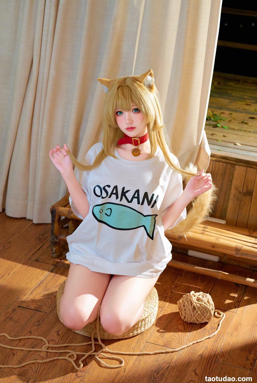 阿薰kaOri-40猫·黄豆粉[212P+3V-7.16G]