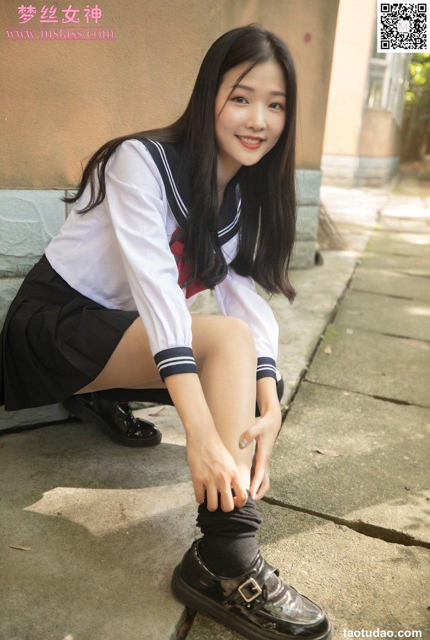 [MSLASS梦丝女神] 2019.10.28 NO.058 《张芷馨 爱笑的少女》[70+1P459M]