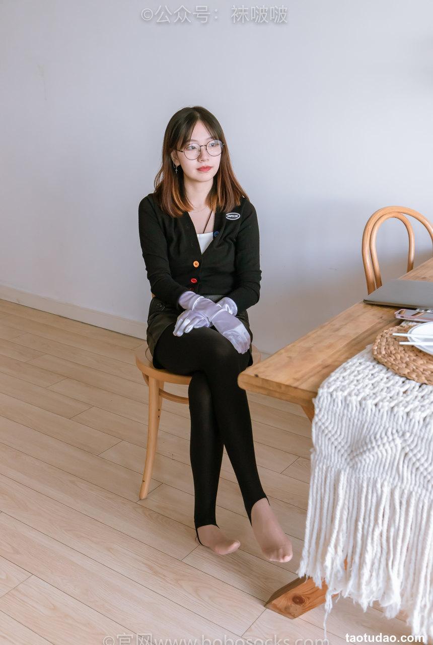 [BoBoSocks袜啵啵]NO.041 小甜豆-高跟长靴、黑色踩脚裤、肉丝[140P+1V／6.16GB]