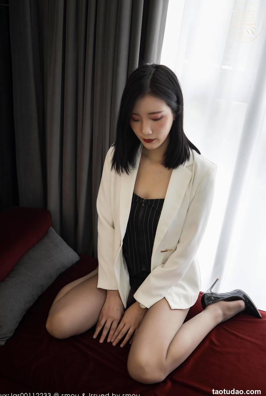 [丝慕SMOU] 熟系列 2021.10.12 S027 紫宁 [40P-53M]