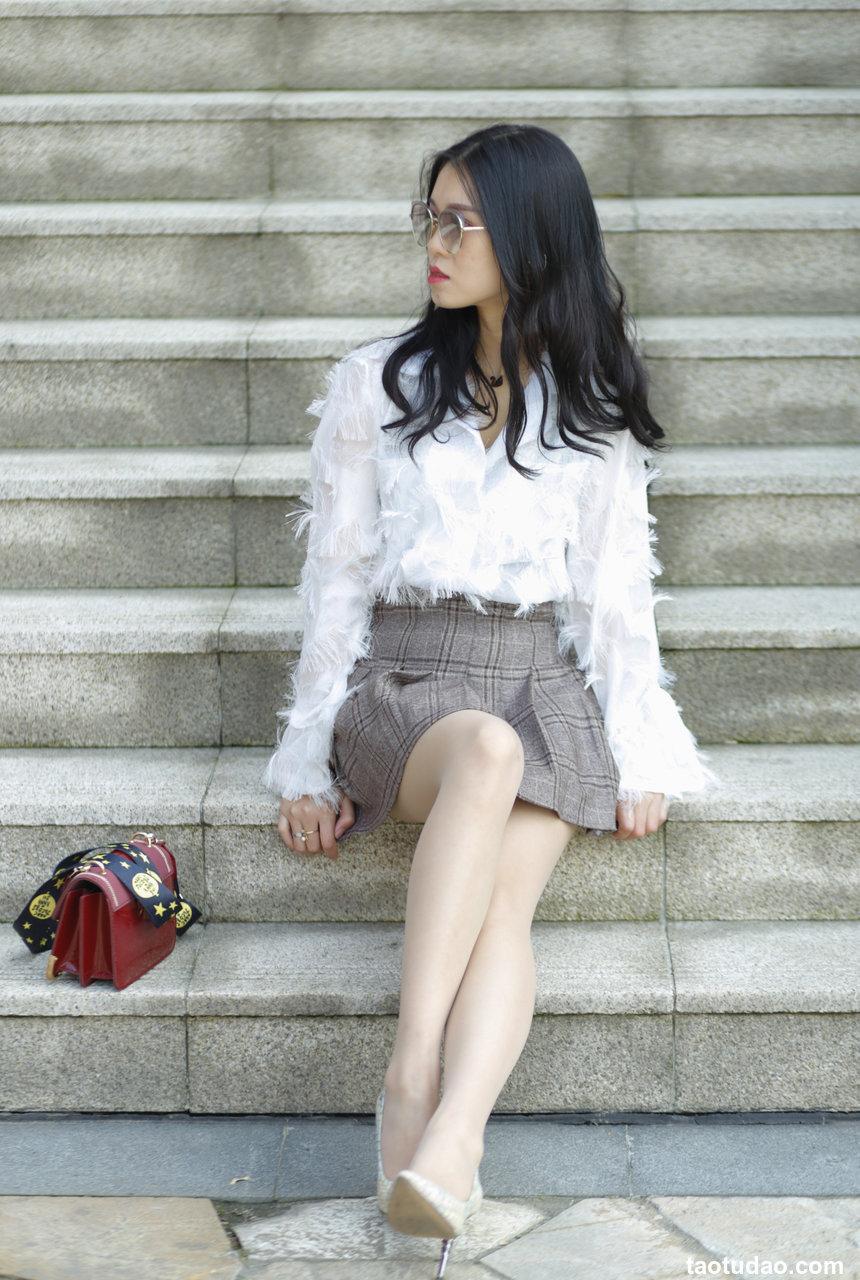 奈丝写真 NO.082 编织纹高跟鞋–小敏 [36P+119M]