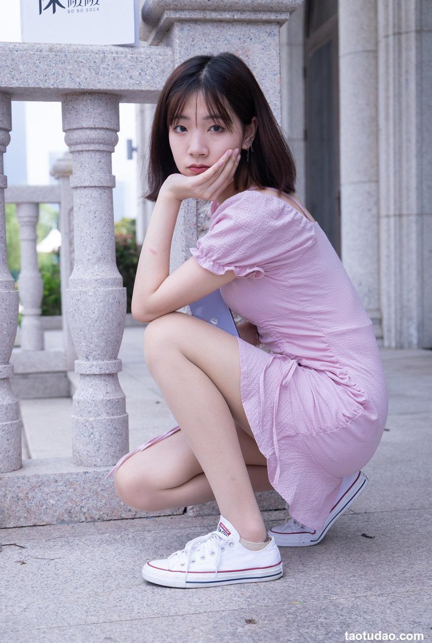 [BoBoSocks袜啵啵]NO.001 小甜豆-帆布鞋、白棉袜、肉丝[138P+1V／6.22GB]