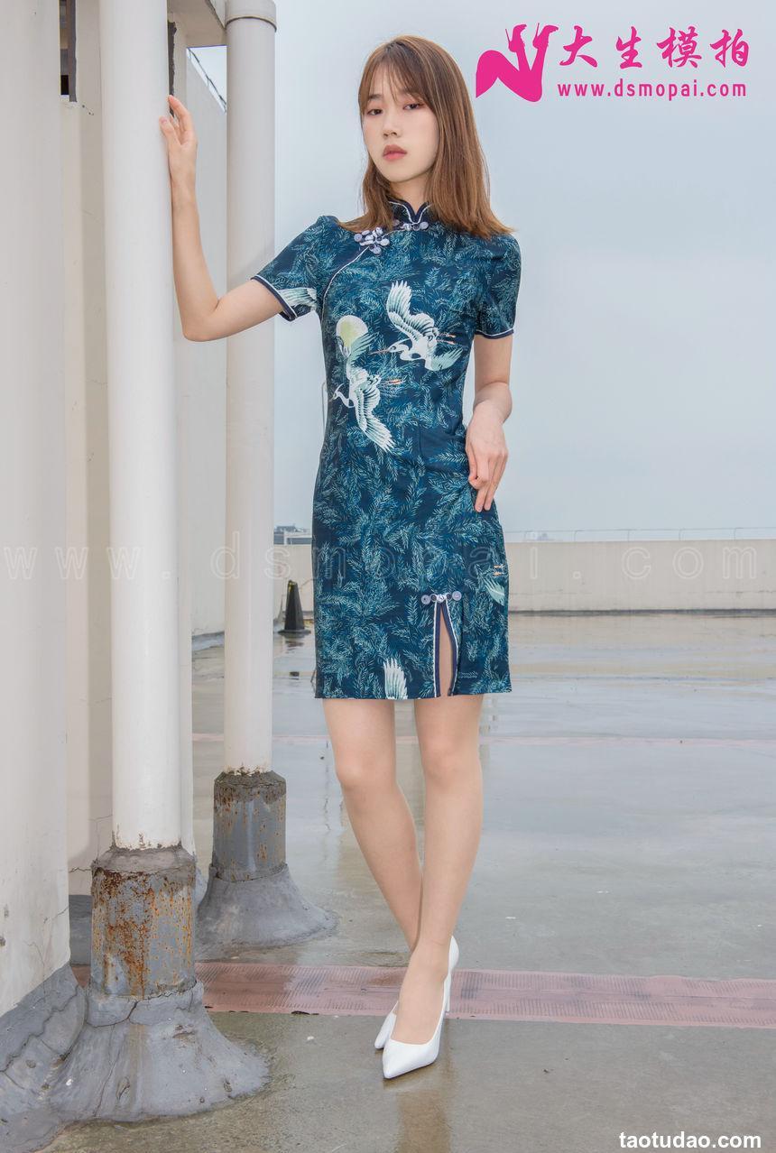 大生模拍 小鹿众筹 - 旗袍无内丝[95P+1V／526MB]