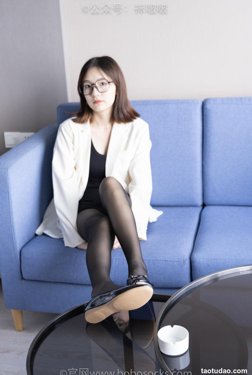 [BoBoSocks袜啵啵]NO.032 小甜豆-平底鞋、黑丝[144P+1V／7.10GB]