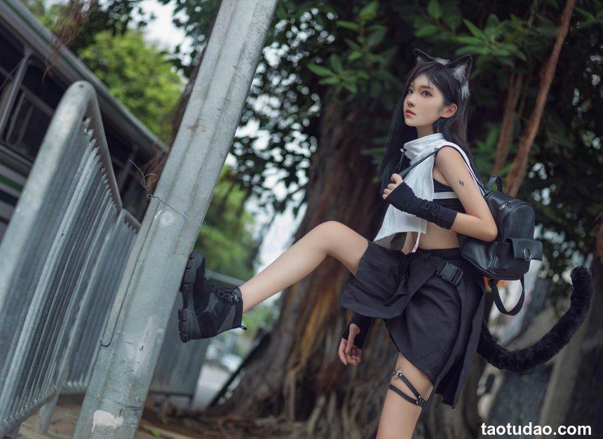 南桃Momoko NO.57 黑日常 [10P-16MB]