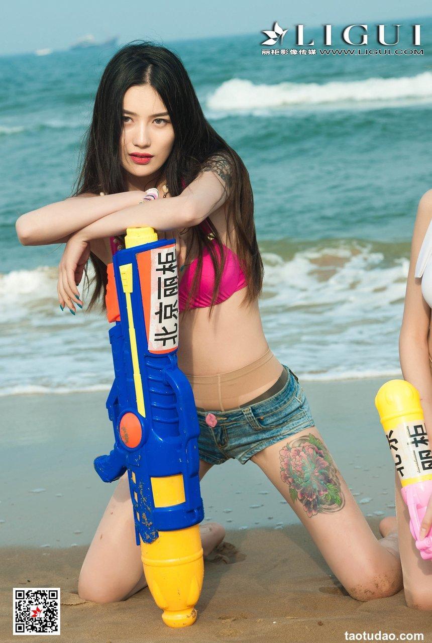 [Ligui丽柜]2019.06.21 网络丽人 Model 兔子 凉儿 甜甜 [47+1P/36M]