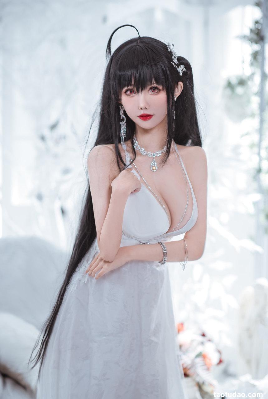 仙女月 - NO.08 大凤纯白婚纱 [30P-189MB]