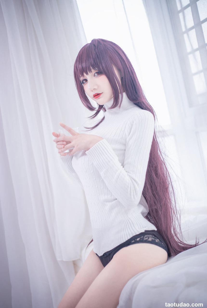 COS妹子仙九Airi NO.009 - 斯卡哈毛衣[21P／225MB]