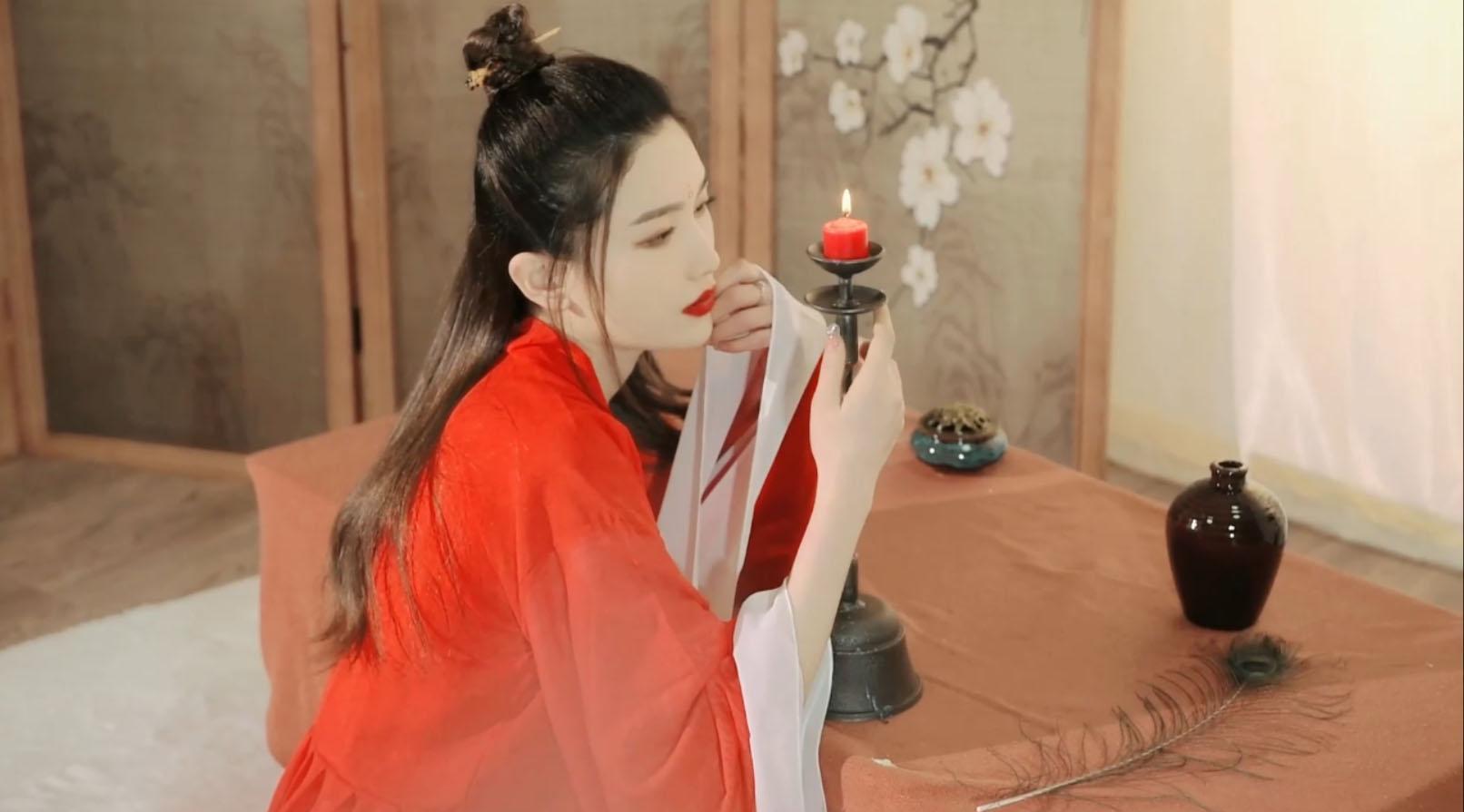 [Ligui丽柜] 2022.06.09 HD视频《映红妆》甜甜 [1V-448M]