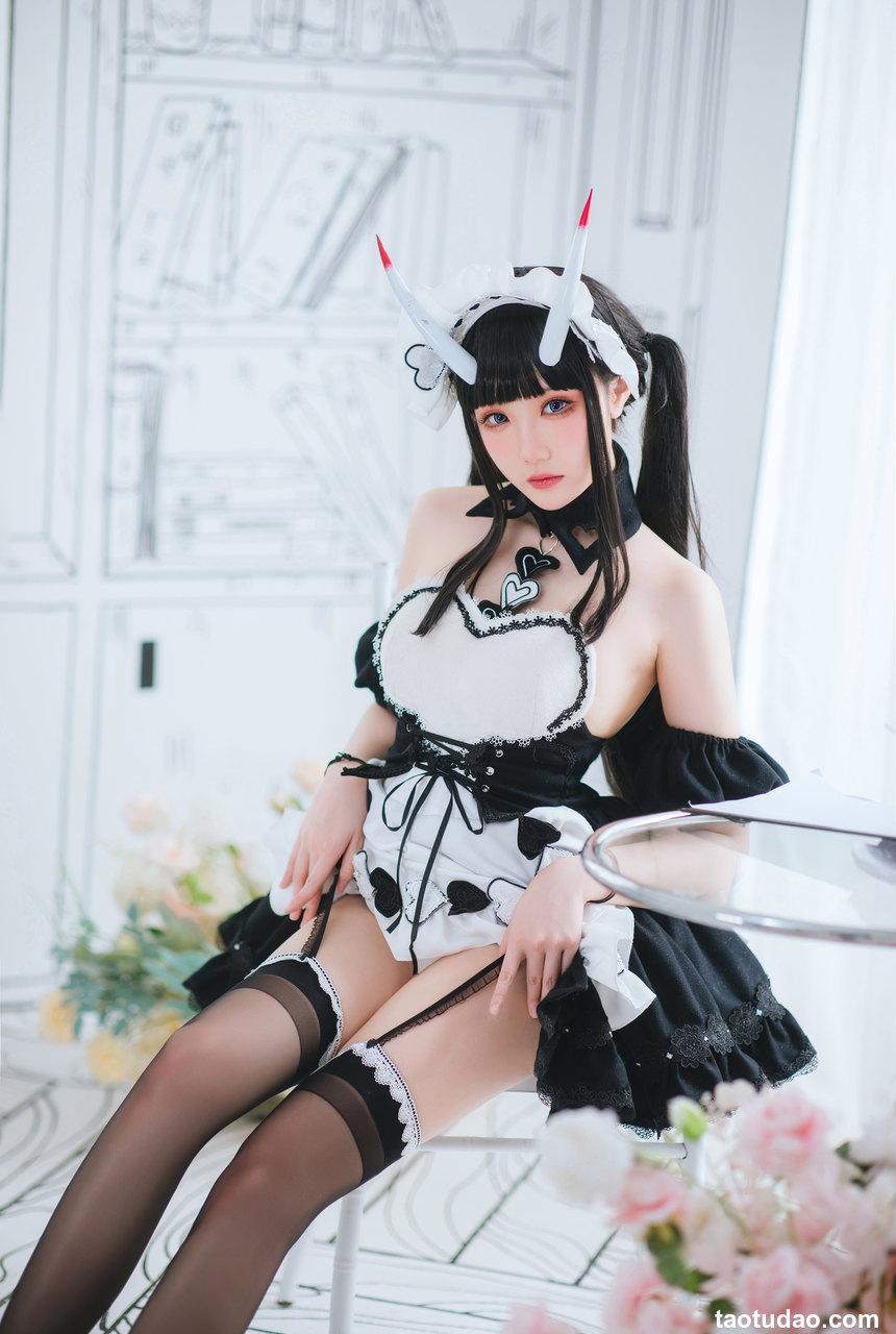 瓜希酱 能代女仆 [22P-95.6MB]