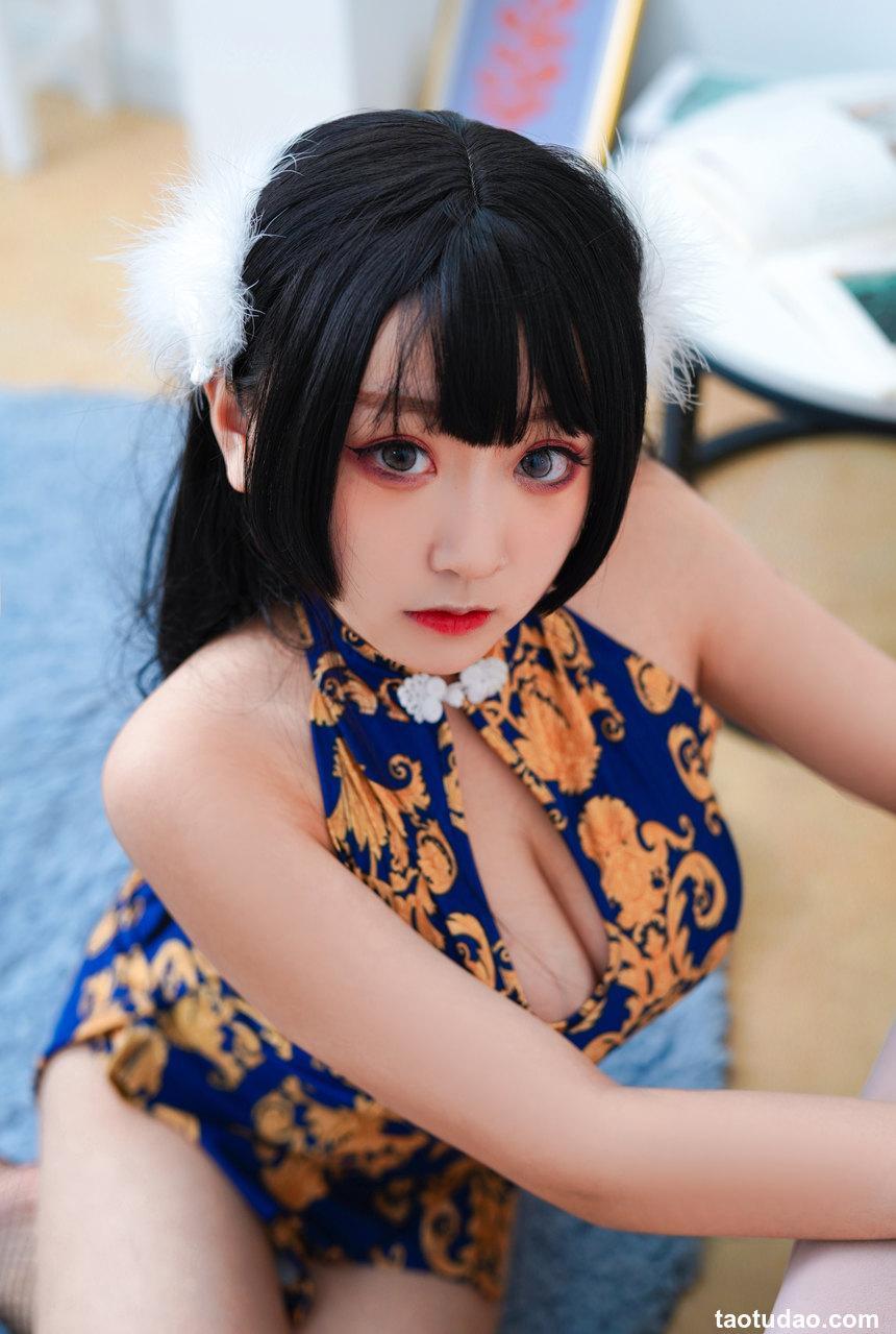 恩田直幸 - NO.20 蓝色旗袍 [52P-1.06GB]