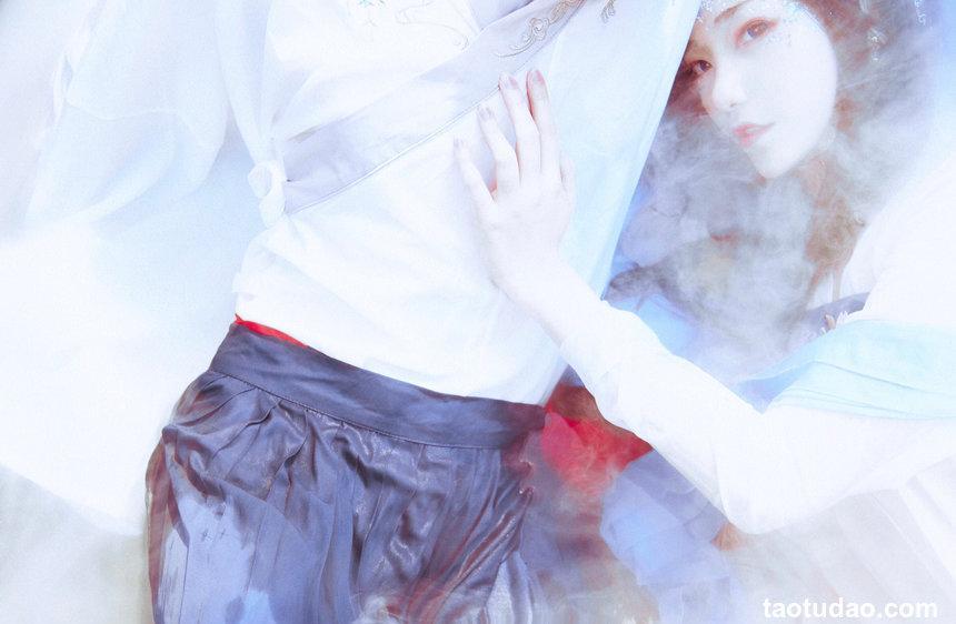 南桃Momoko NO.42 蓝汉服 [16P-82MB]