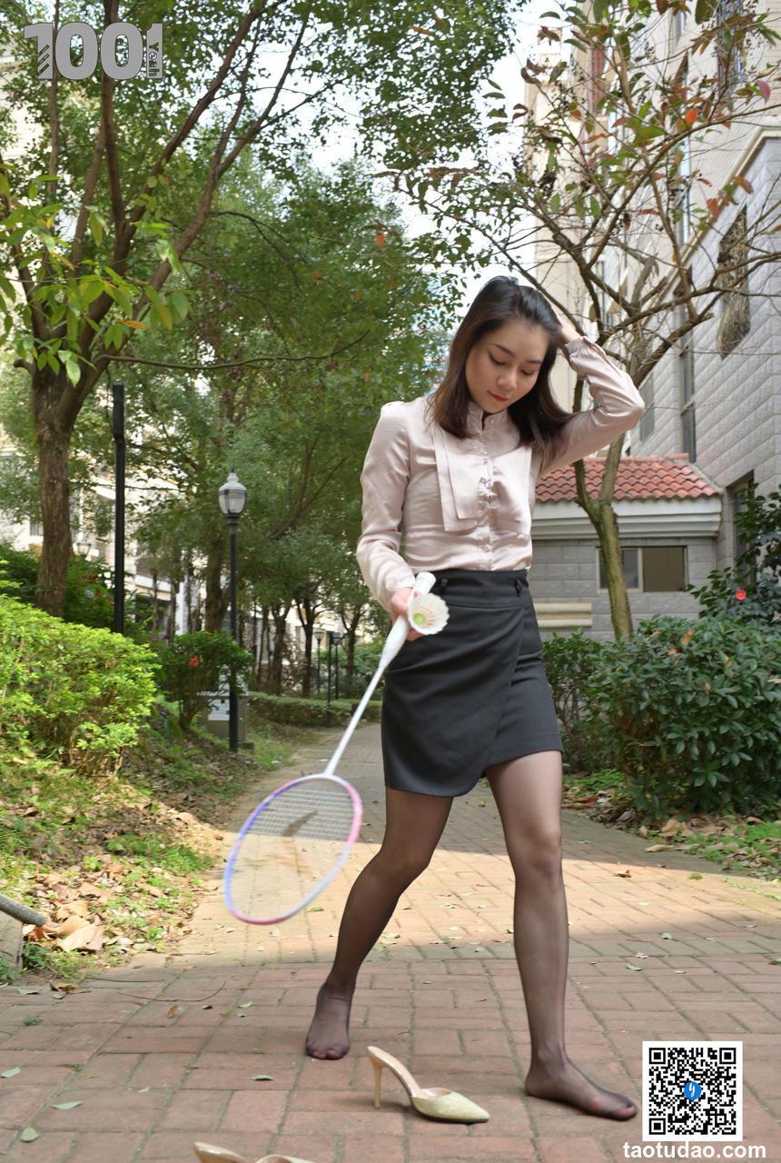 [IESS异思趣向] 一千零一夜 193 真真《打羽毛球3》[72P／114MB]